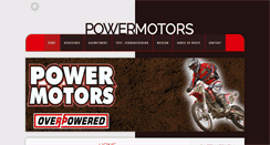 Desktop Screenshot of powermotors.nl